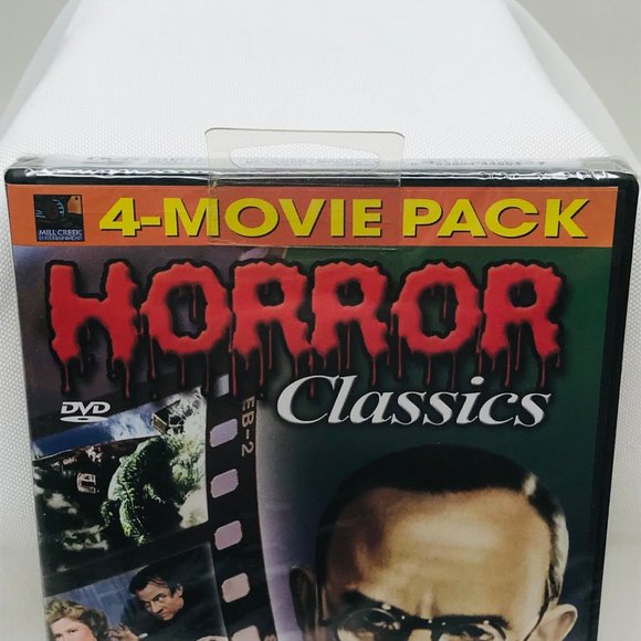 4 Movie Pack Horror Classics New In Package - Picture 5 of 9